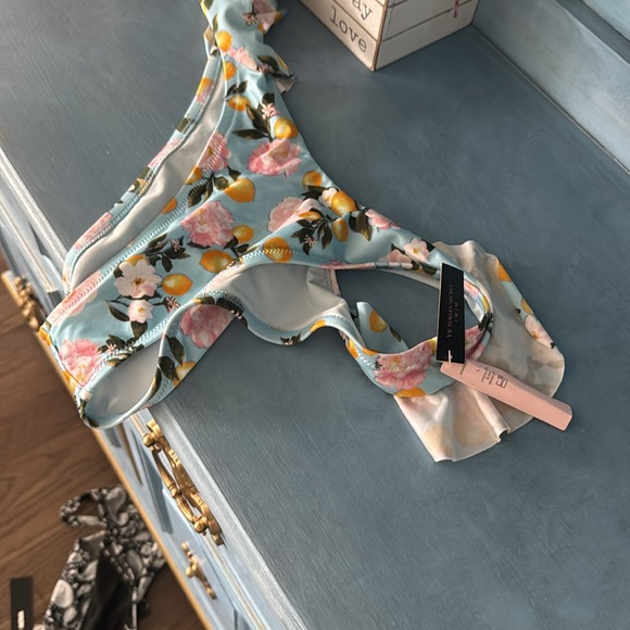 Victoria's Secret Floral Headband - Blue and Pink - Picture 6 of 10